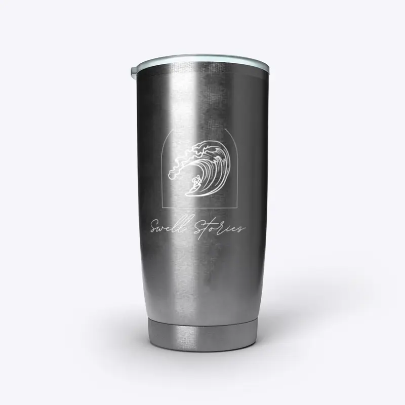 White Wave 20oz Tumbler