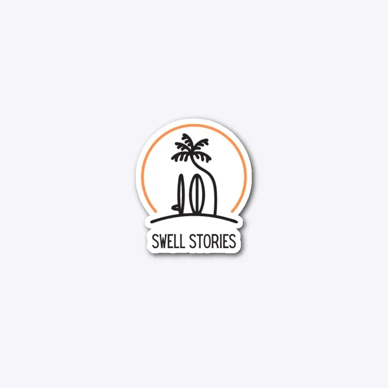 Swell Stories Summer Logo Sticker